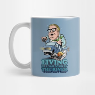 Living in a van down by the river Mug